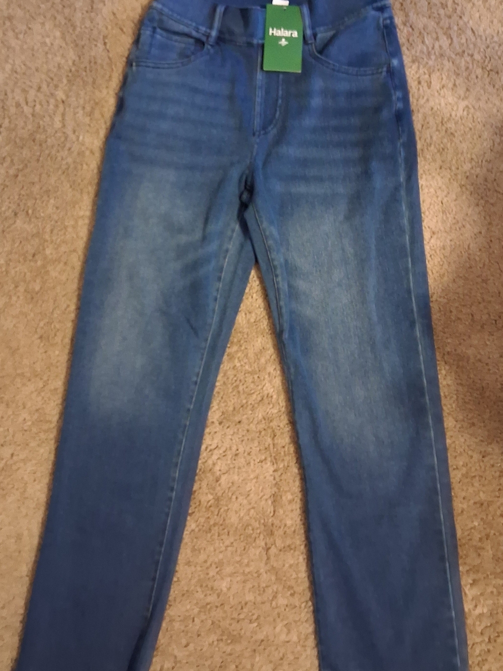 Halara Women's Blue Jeans - Classic Stretch Denim